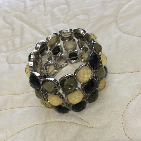 Beautiful Bracelet - Adjustable - Neutral Colors - Picture 2 of 2